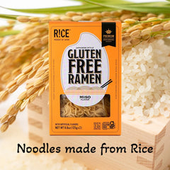 Gluten FREE Ramen Miso Flavor 8.8oz(125g x 2)